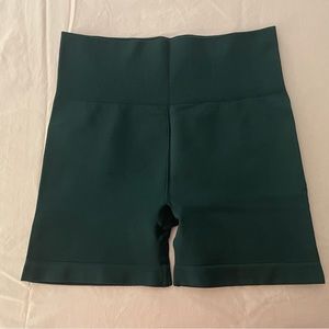 ZYIA Green Biker Shorts